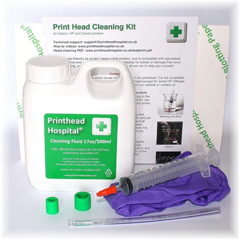 Amazon.com: Print Head Cleaning Kit for Epson Canon Brother and HP ...