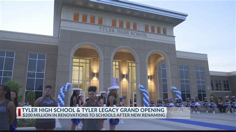 Tyler High School, Tyler Legacy High School celebrate grand openings ...