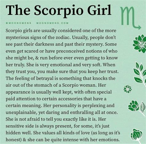 Unveiling The Mystique: Scorpio Characteristics Woman