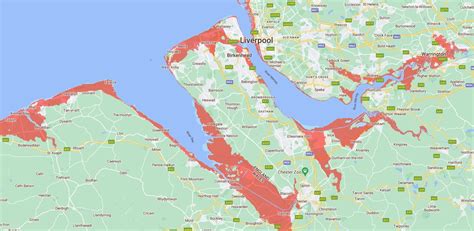 Map reveals UK areas most at risk of severe flooding by 2050