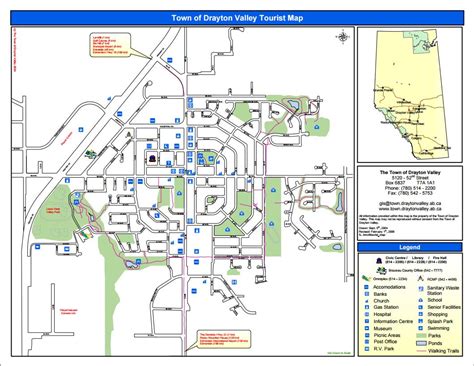 Visitor Map | Drayton Valley