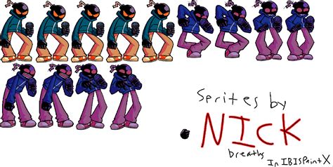 View 15 Whitty Fnf Sprites Png - blackswasuia