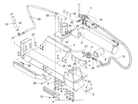 Hydraulic Log Splitter Parts Diagram