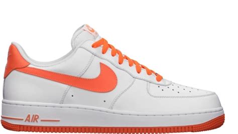 Nike Air Force 1 Low White/Total Orange | Nike | Sole Collector