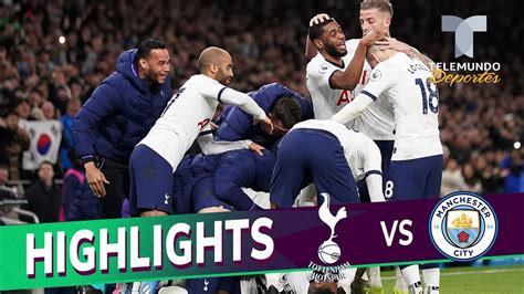 Tottenham vs. Manchester City: 2-0 Goals & Highlights | Premier League ...