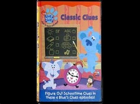 Blue's Clues Classic Clues DVD