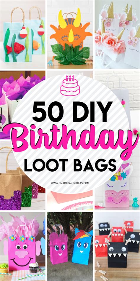 50 DIY Birthday Party Favor Gift Bags - Smart Party Ideas