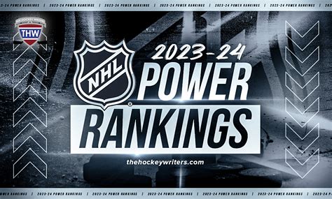 NHL 2023-24 Power Rankings: Week 16 - The Hockey Writers - Power ...