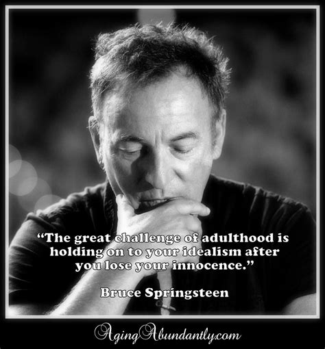 Bruce Springsteen | Bruce springsteen quotes, Songwriting quotes, Bruce ...