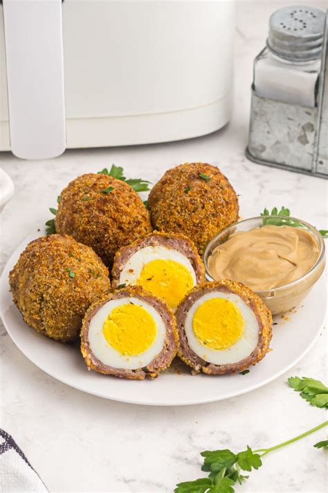 Air Fryer Scotch Eggs | Air Frying Foodie