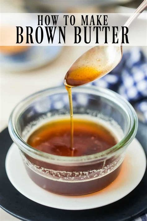 How to Brown Butter: easy & so flavorful! -Baking a Moment