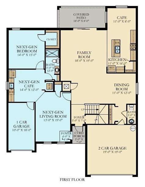 Lennar Genesis Floor Plan - floorplans.click