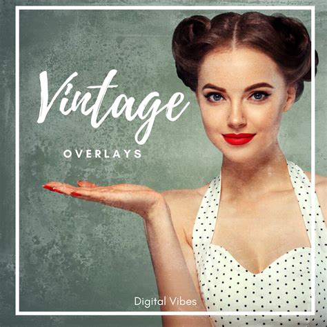 20 Vintage Textures Photoshop Overlay Vintage overlays | Etsy