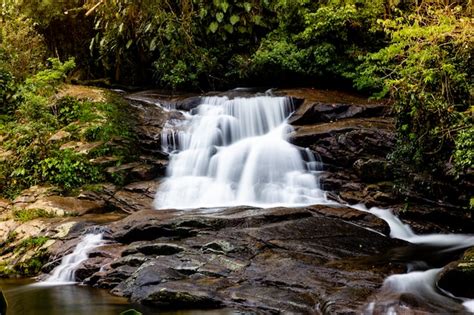 Premium Photo | Pedra branca waterfall, paraty, rio de janeiro, brazil.