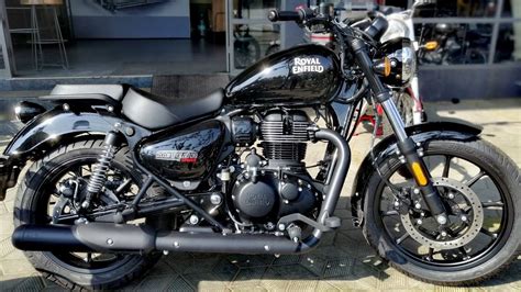 2021 Royal Enfield Meteor 350 glossy black | meteor 350 stellar | new ...