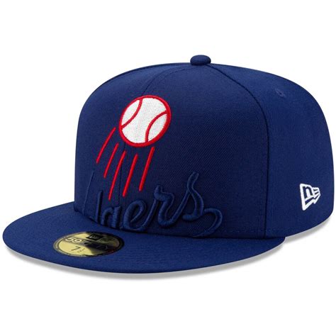 Men's Los Angeles Dodgers New Era Royal Logo Elements 59FIFTY Fitted Hat