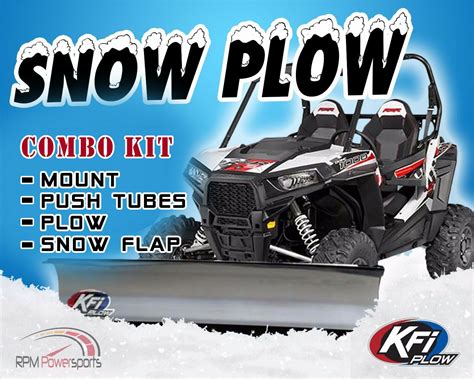 72 Snow Plow | Snow plow, Polaris ranger, Combo kit