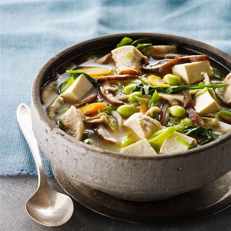 Miso Chicken & Tofu Soup | Chicken.ca