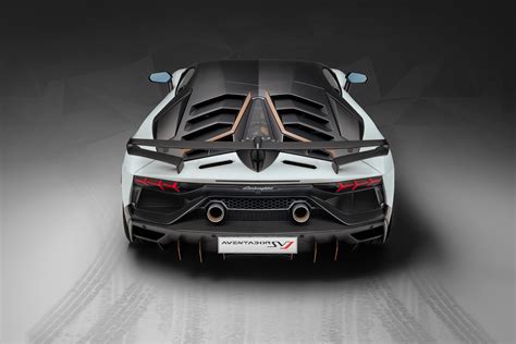 Lamborghini Aventador SVJ 63 2018 Rear View, HD Cars, 4k Wallpapers ...