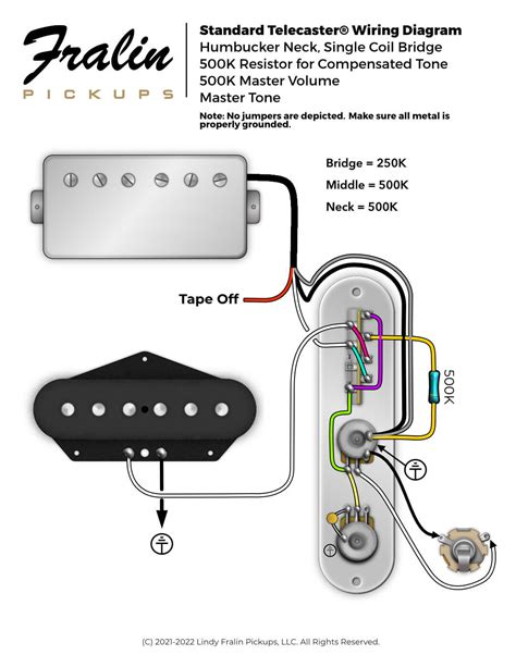 Wiring Diagram For Telecaster With Humbucker - Wiring Diagram