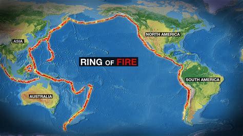 North American Earthquake Fault Lines Map