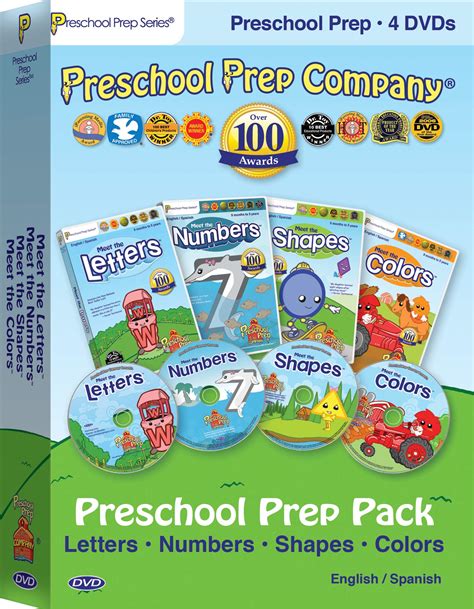 Buy Preschool Prep Pack - 4 DVDs Online at desertcartBahamas