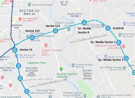 Noida Extension Proposed Metro Station - News Current Station In The Word