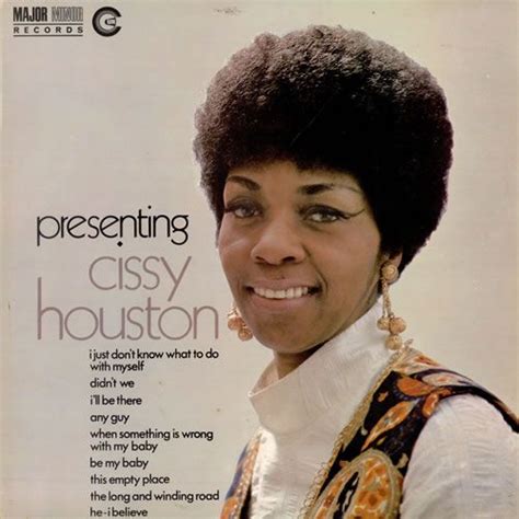 ️Singer Cissy Houston on the cover of the album, “Presenting Cissy ...