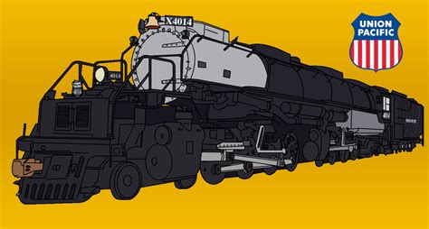 Union Pacific Big Boy 4014 by RailToonBronyfan3751 on DeviantArt