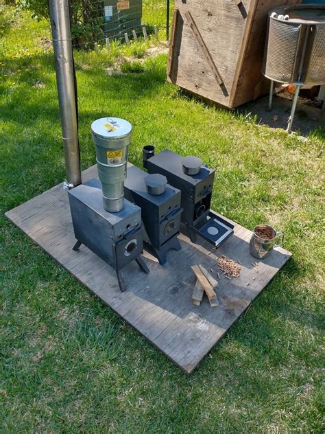 Survival Stove Gravity Fed Pellet Stove and Wood Burning - Etsy