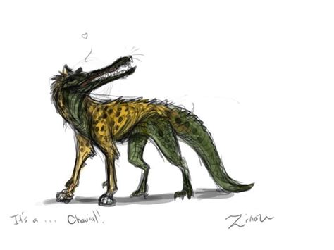 Animal hybrids: Charial by derangedhyena on DeviantArt