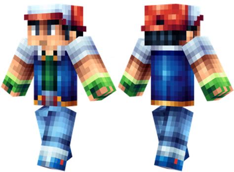 Ash Ketchum Skin | Minecraft PE Bedrock Skins