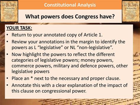 What powers does Congress have? - ppt download