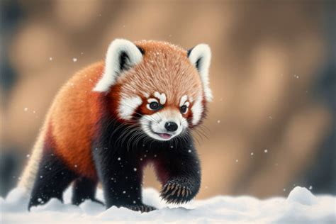 Cute Red Panda