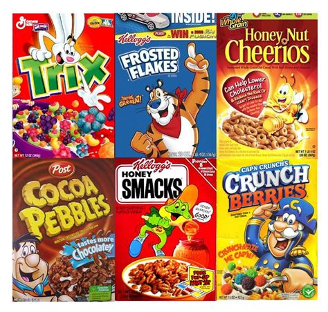 Image result for kids cereal box images | Kids cereal, Cereal, Camping ...