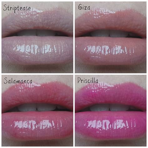 NARS lip gloss-Striptease, Giza, Salamanca, Priscilla | Expat Make Up ...