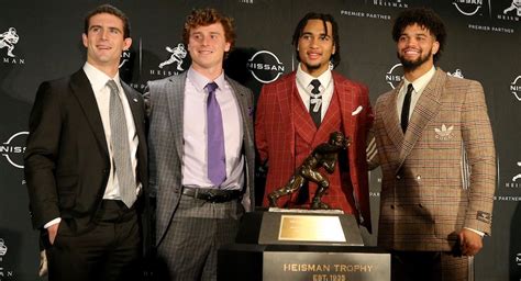 Heisman Trophy ceremony 2022, Finalist, Caleb Williams leads..