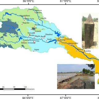 Location map of the Damodar River Basin | Download Scientific Diagram