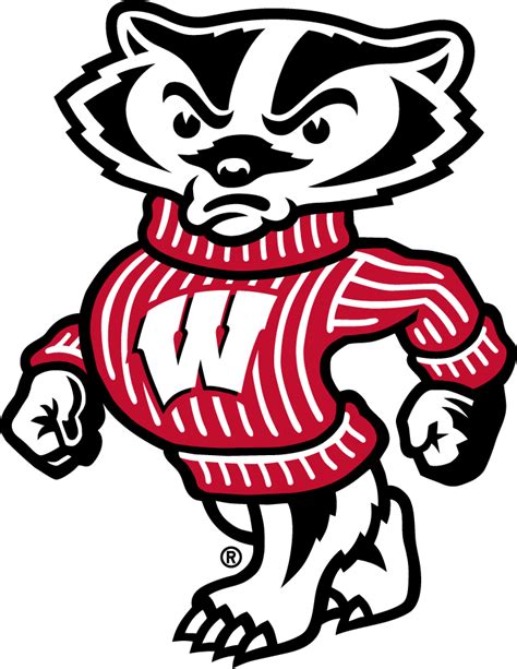 Wisconsin Badgers Logo - Secondary Logo - NCAA Division I (u-z) (NCAA u ...