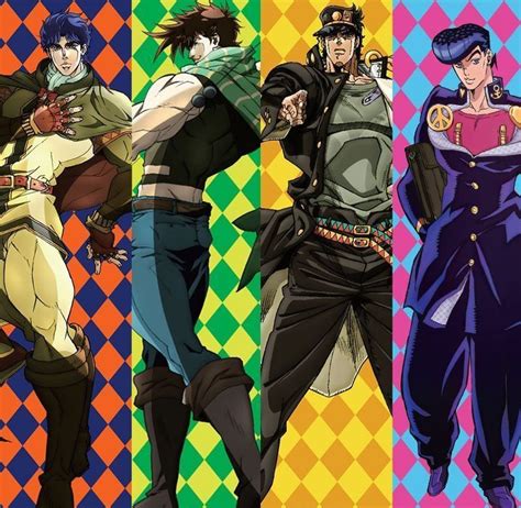 Jojo bizarre adventure characters - soscut