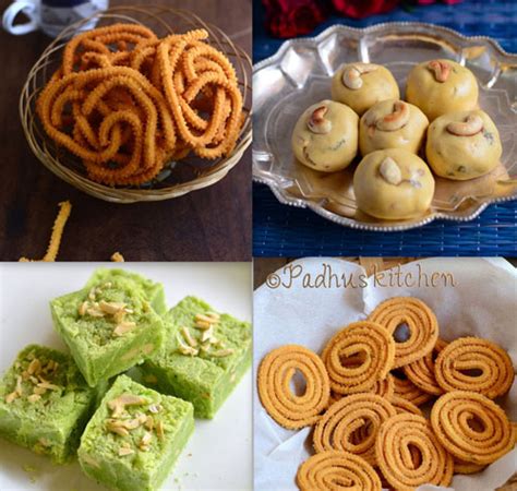 Diwali Recipes-50 Easy Diwali Snacks and Sweets Recipes-Deepavali ...