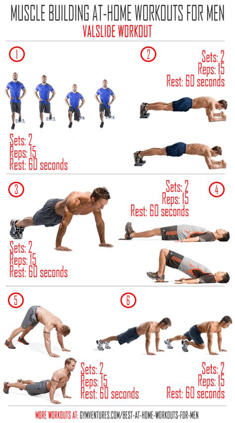 Effective-At-Home-Workouts-for-Men-Valslide-Workout | Best at home ...