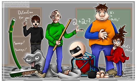 Baldis basics by Infanio on DeviantArt