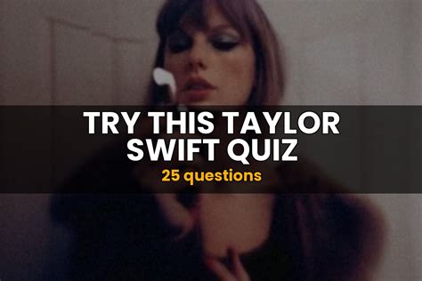 Taylor Swift Quiz | Music Trivia