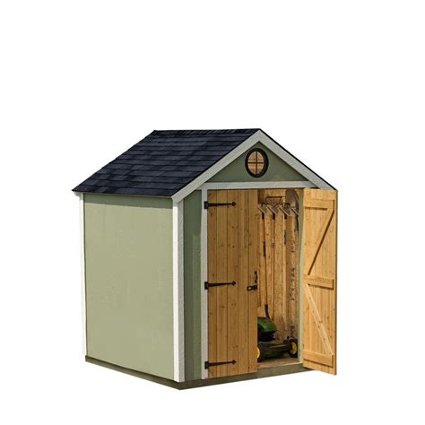 Heartland 6' x 6' x 8' Wood Storage Shed at Lowes.com