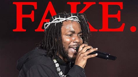 Kendrick Lamar Got FAKE Dreadlocks!? - YouTube