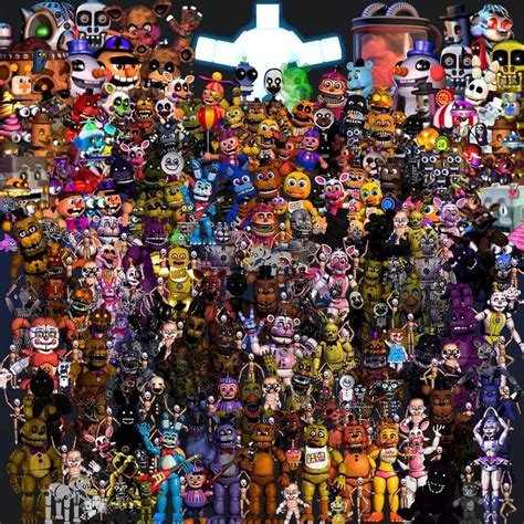 FNaF Thank You - All Animatronics by SonicTHD on DeviantArt | Fnaf ...