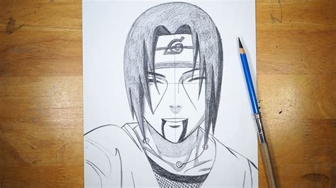 How To Draw Itachi Uchiha