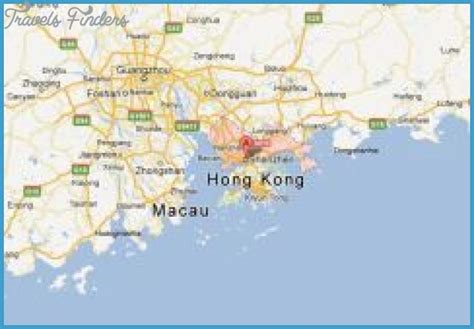 SHENZHEN GUANGDONG CHINA MAP - TravelsFinders.Com