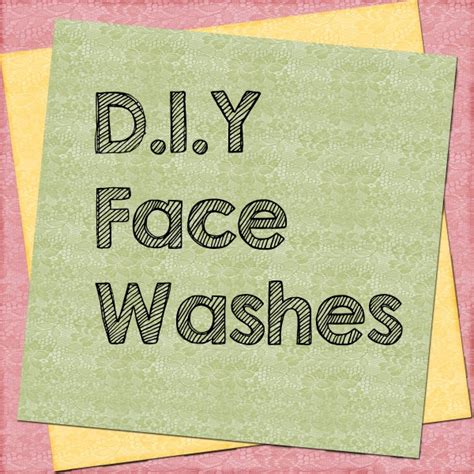 DIY Face Wash - Blog With Mom